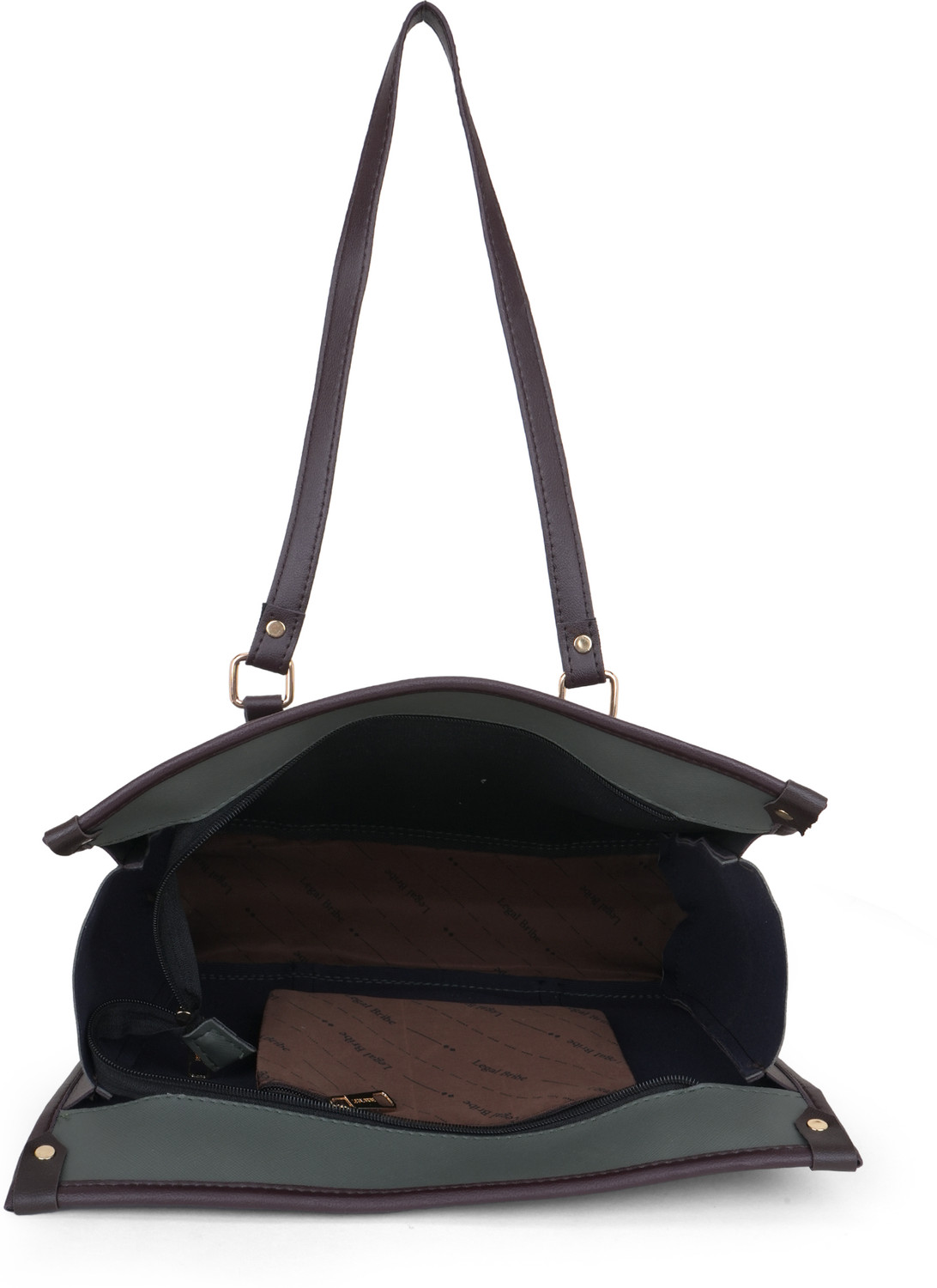 Image of LEGAL BRIBE Women Green Tote