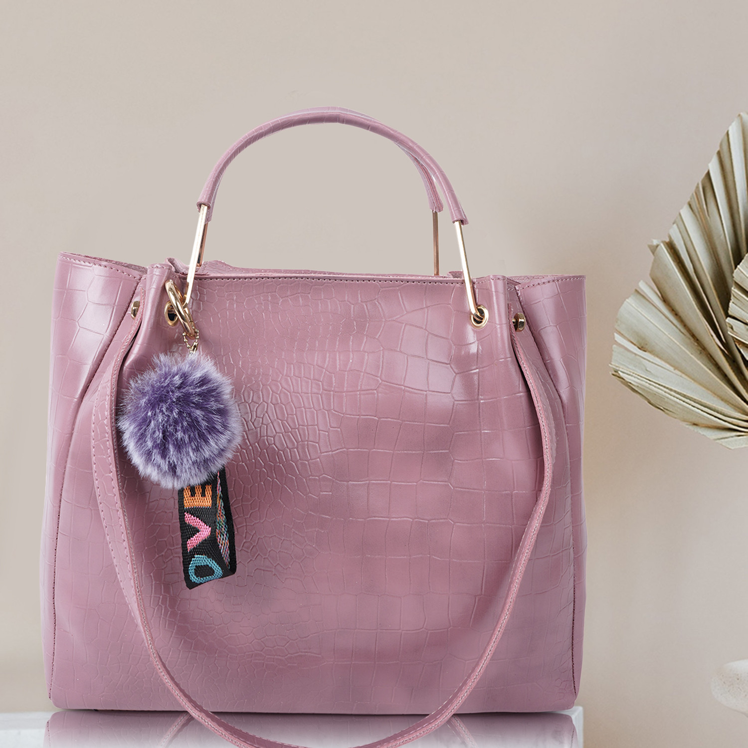 Image of Dressberry Women Pink Handbag