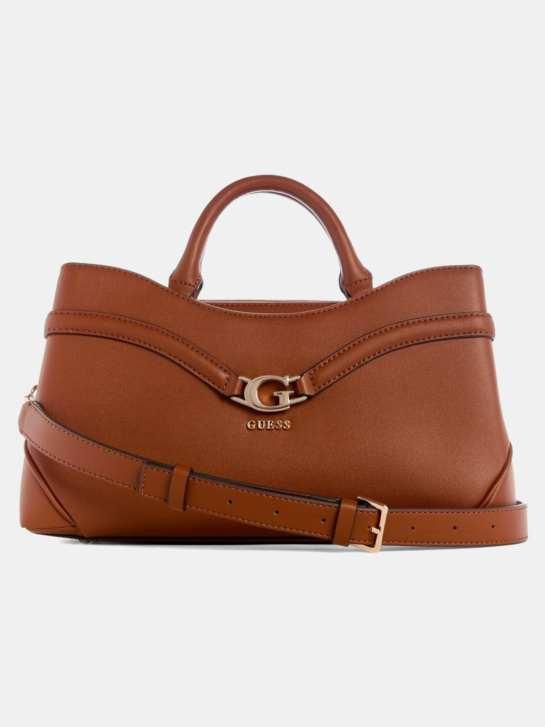Image of GUESS Women Brown Satchel