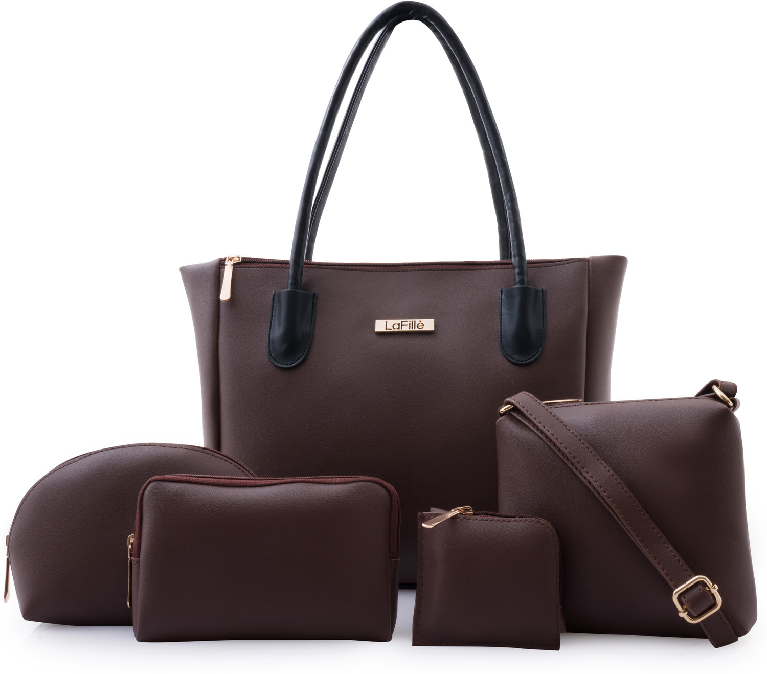 Image of LaFille Women Brown Hand-held Bag