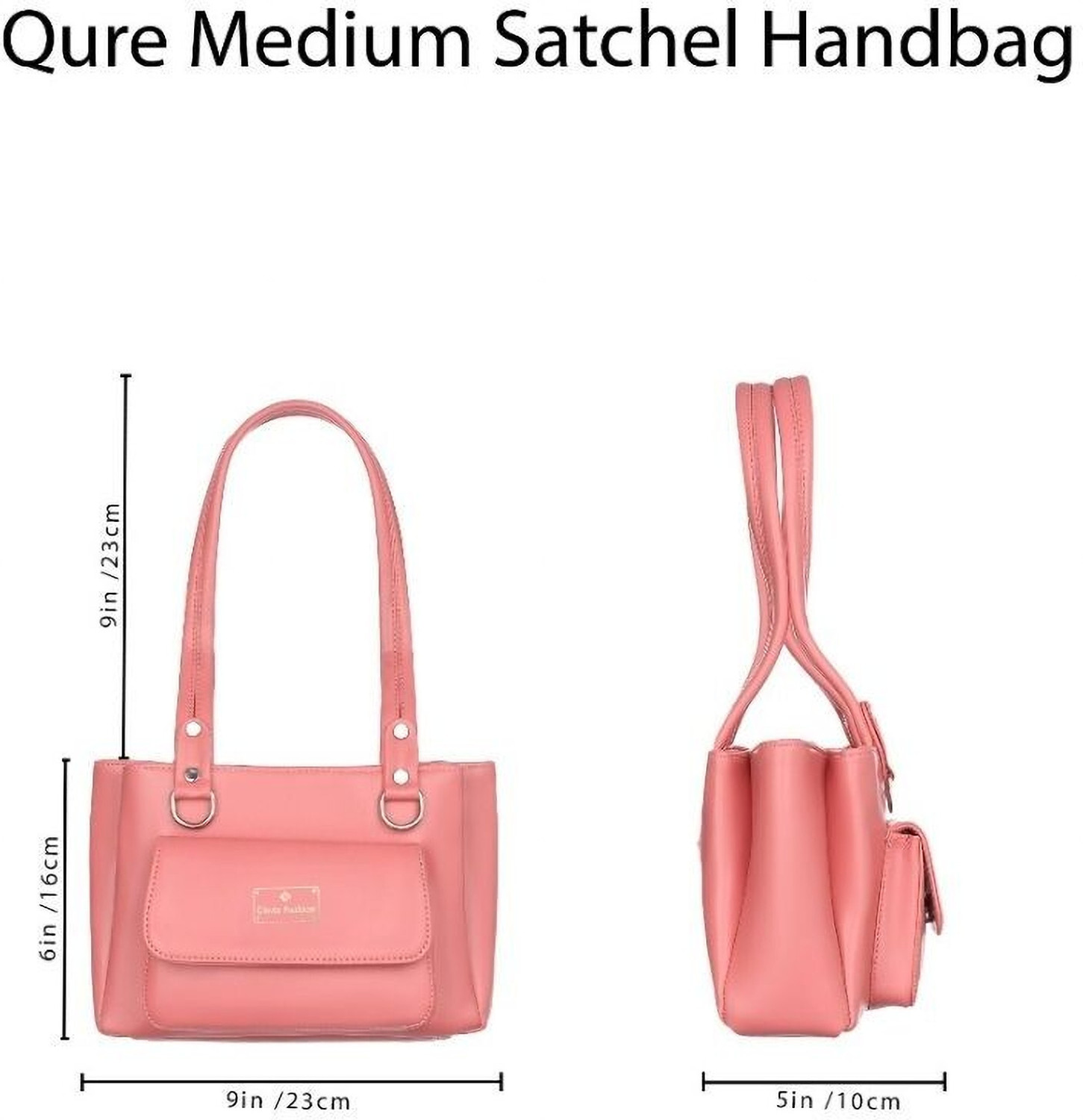 Image of Clovia Fashion Women Orange Hand-held Bag
