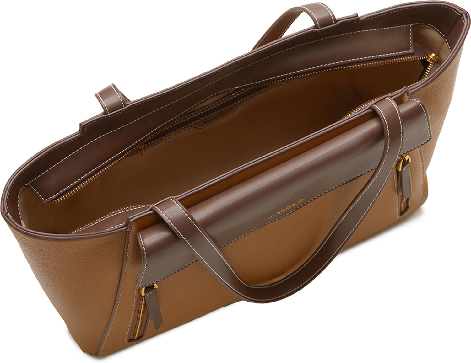 Image of Miraggio Women Brown Tote