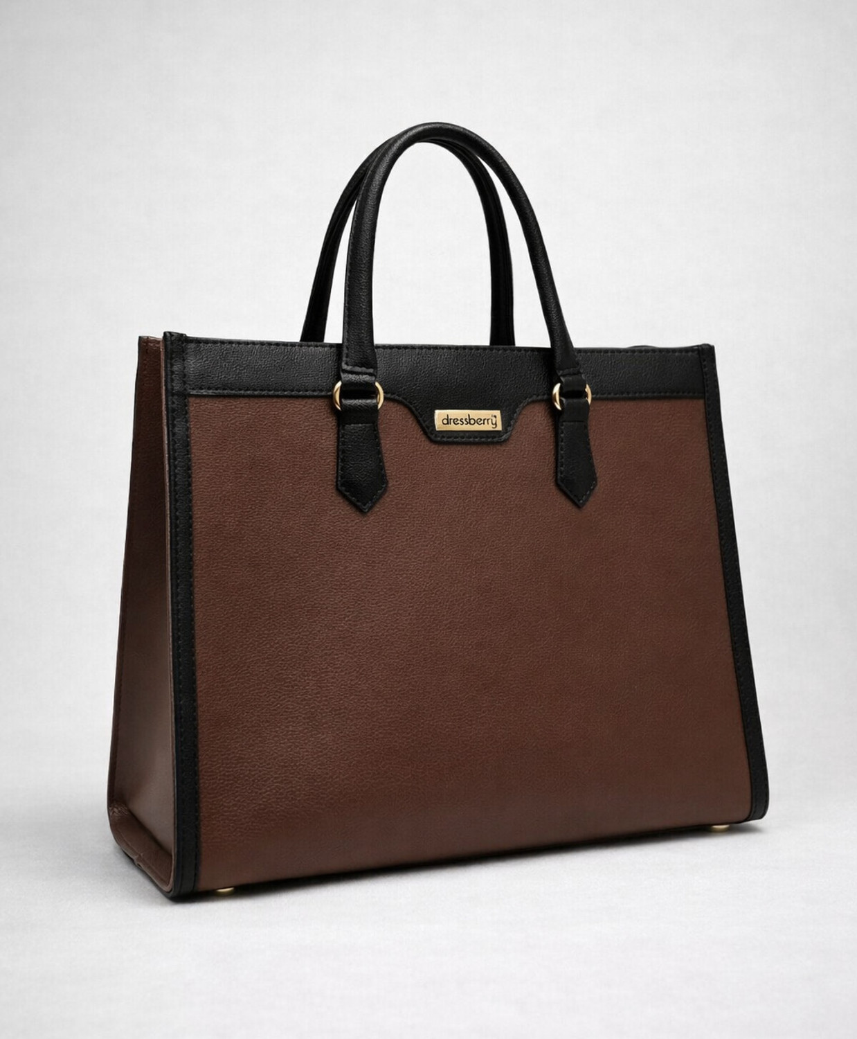 Image of Dressberry Women Brown Hand-held Bag