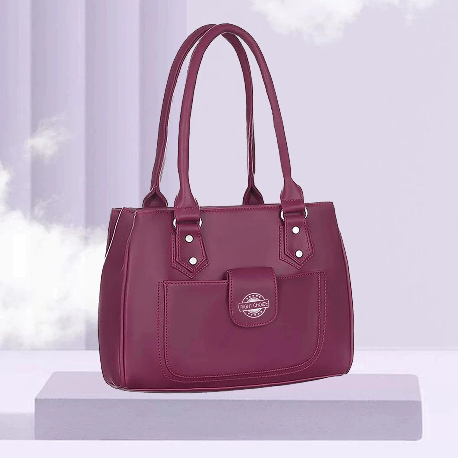 Image of Floto Women Maroon Shoulder Bag