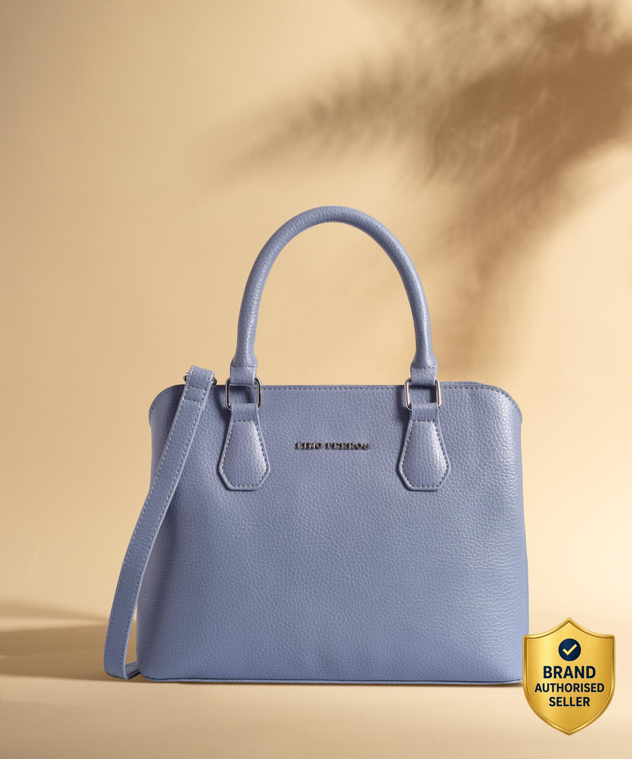 Image of LINO PERROS Women Blue Satchel