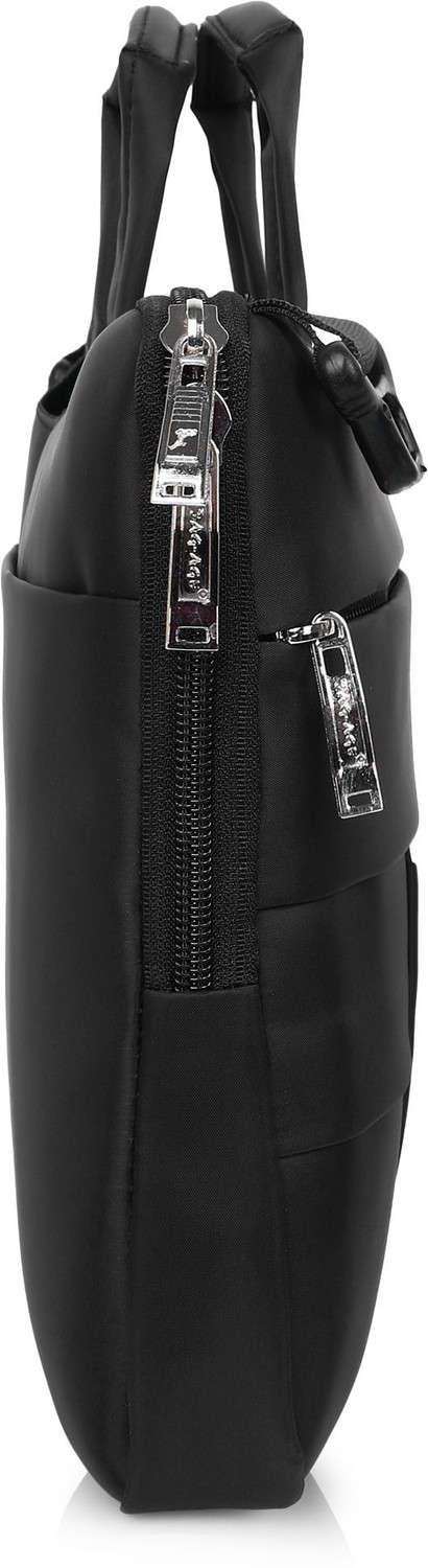 Image of BAG-AGE Men & Women Black Messenger Bag