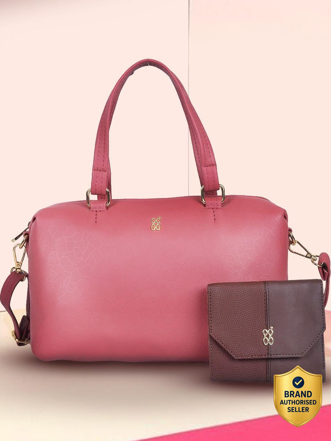 Image of Baggit Women Multicolor Handbag (Pack of: 2)