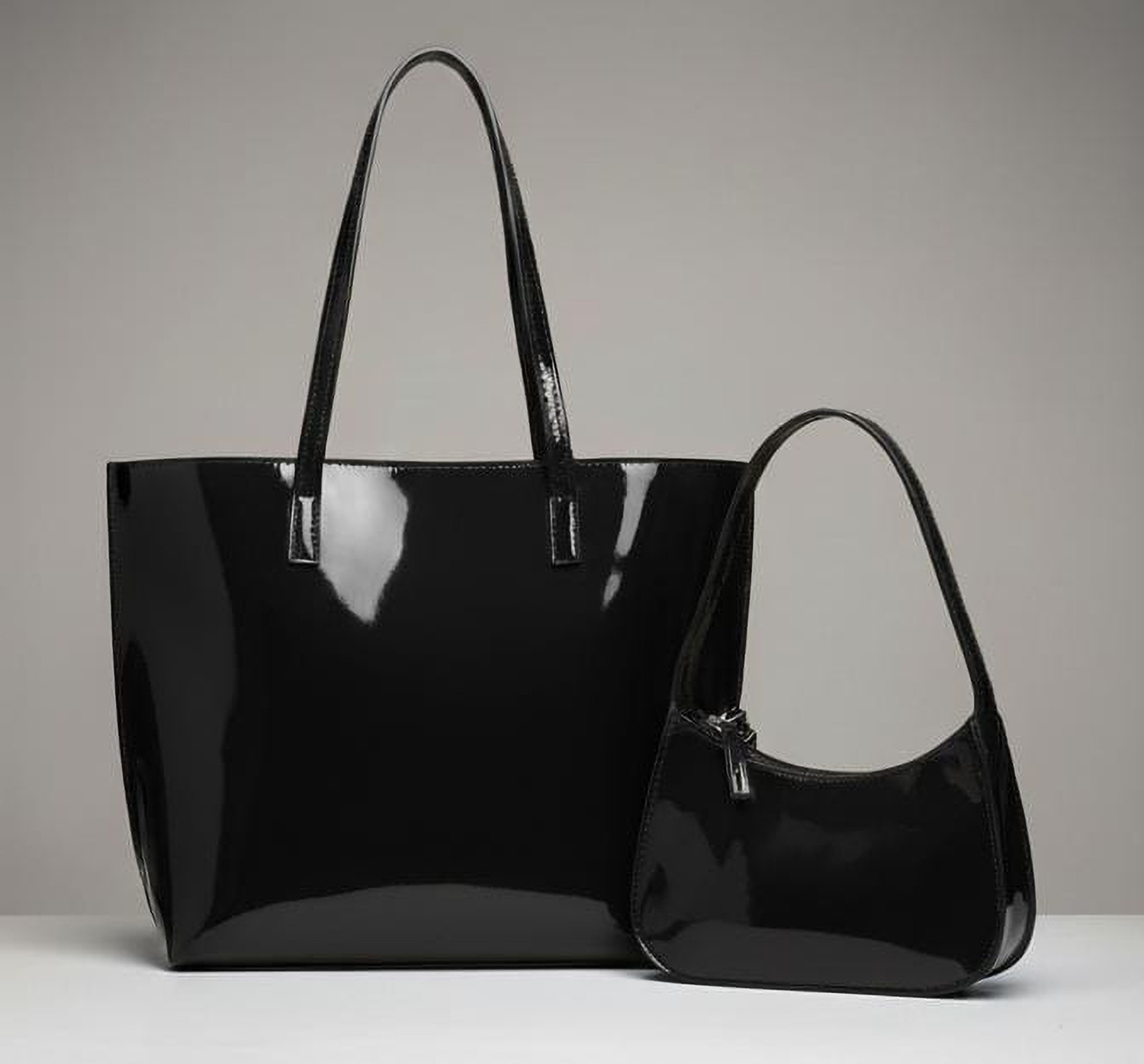 Image of LIZIQI Women Black Shoulder Bag