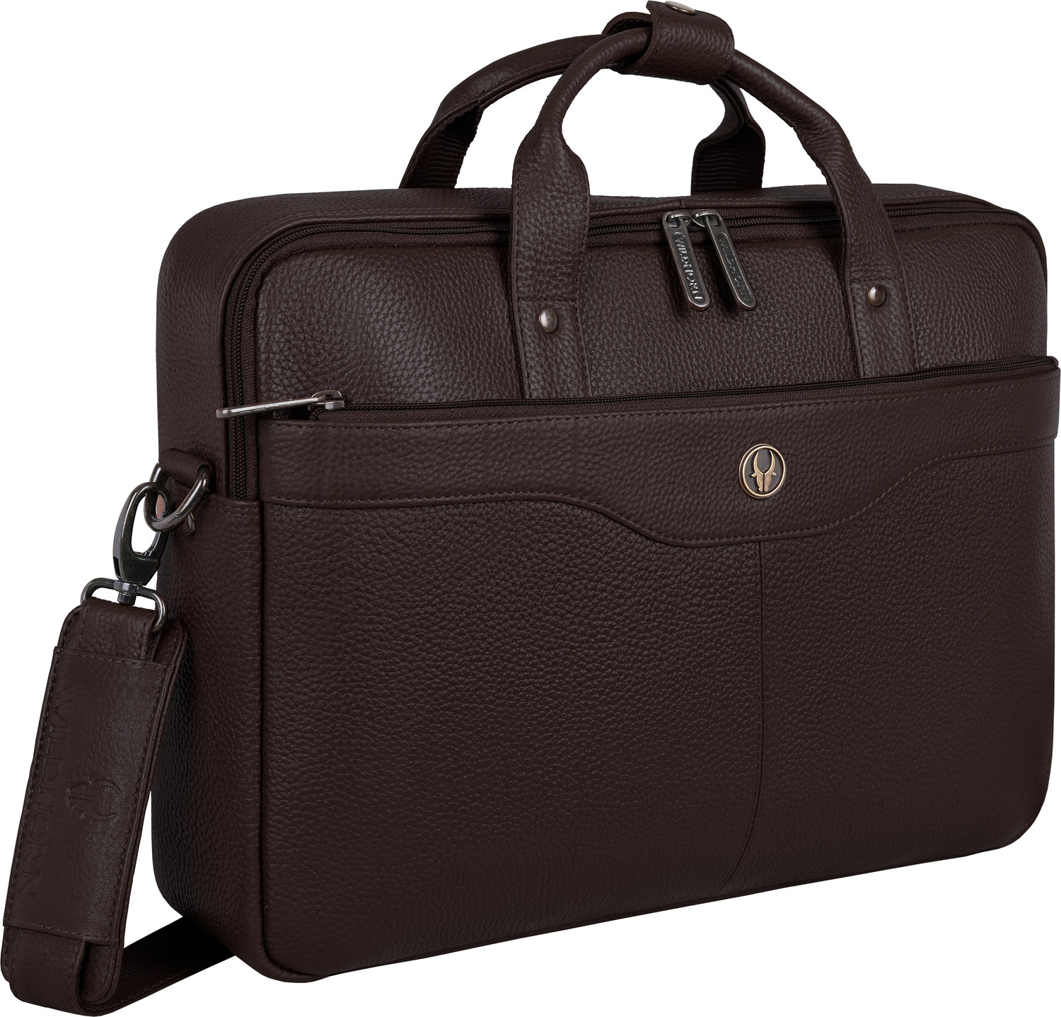 Image of WILDHORN Men Brown Messenger Bag