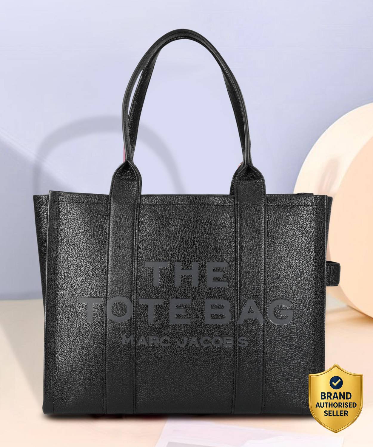 大人気 MARC JACOBS THE TOTE BAG 黒 M 2way 肩掛 h020l01fa21-001-42-h020l01fa21