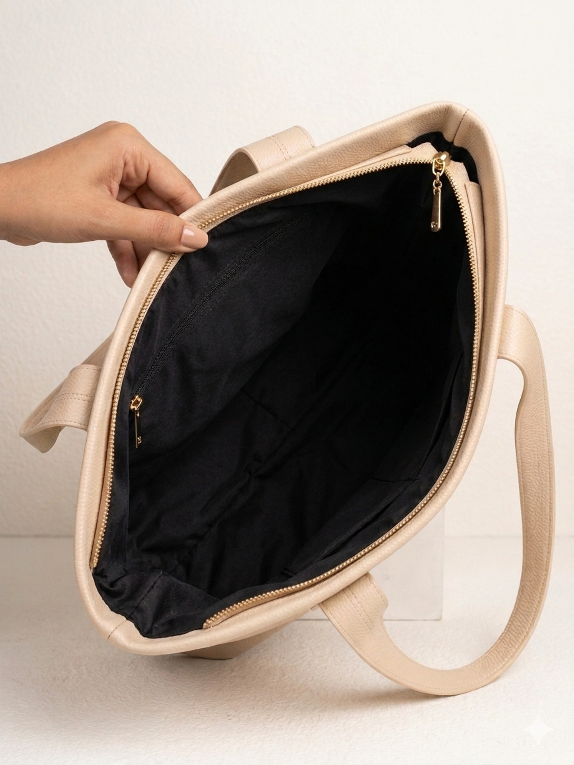 Image of Ross Brown Women Beige Tote