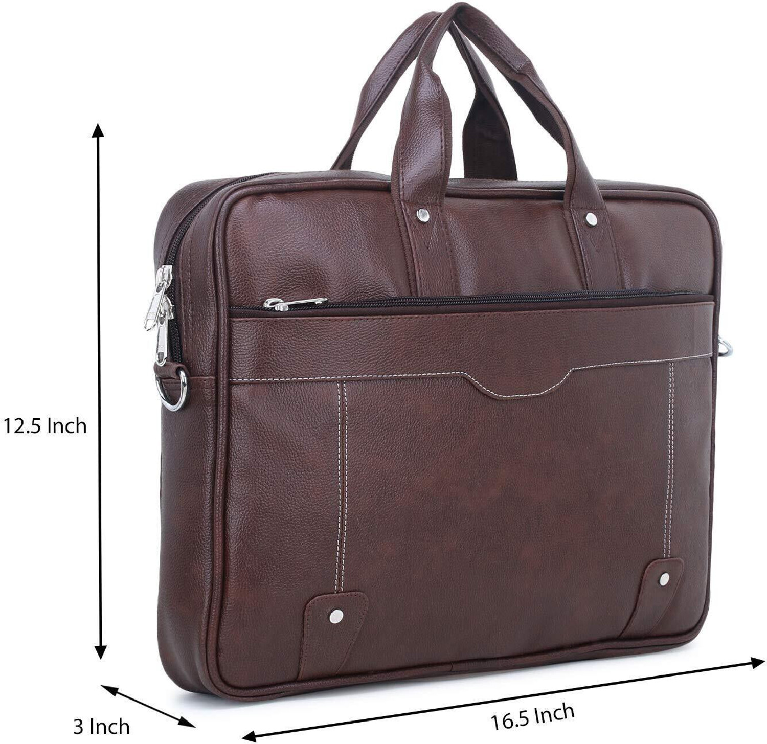 Image of ZipCraze Men Brown Messenger Bag