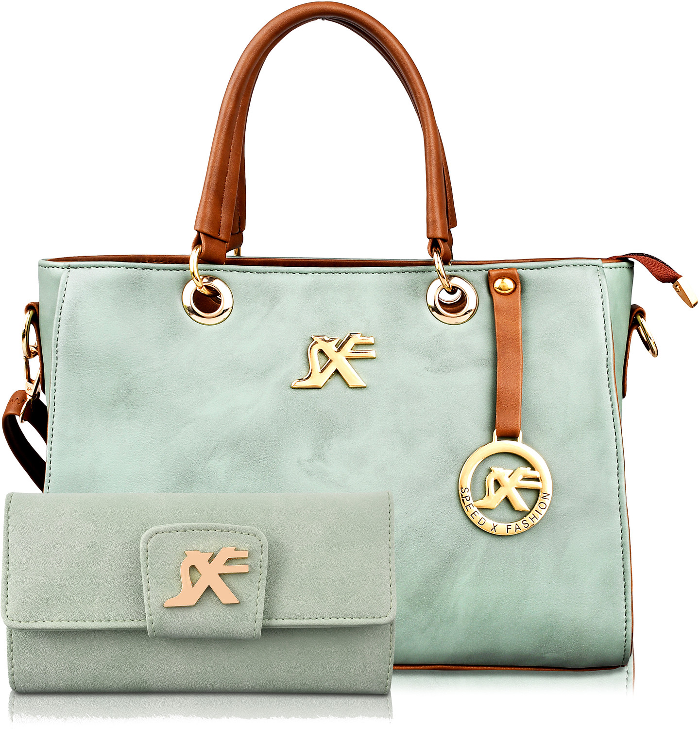 Image of SXF SPEED X FASHION Women Green Sling Bag