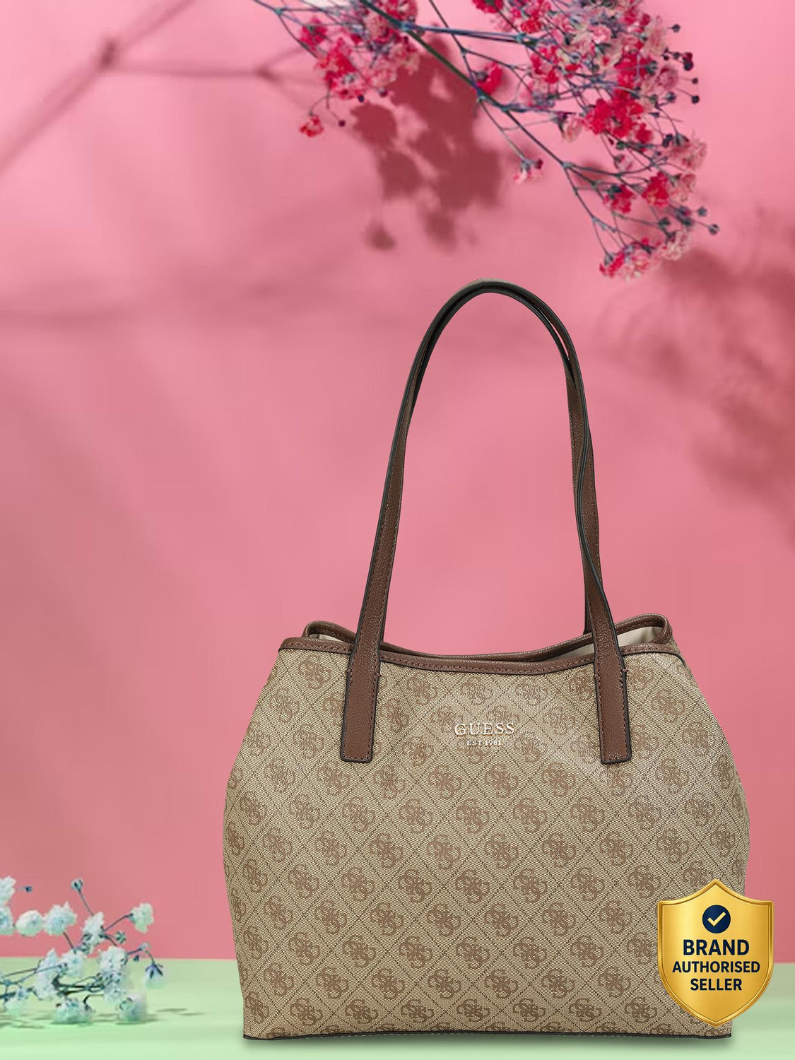 Image of GUESS Women Brown Tote