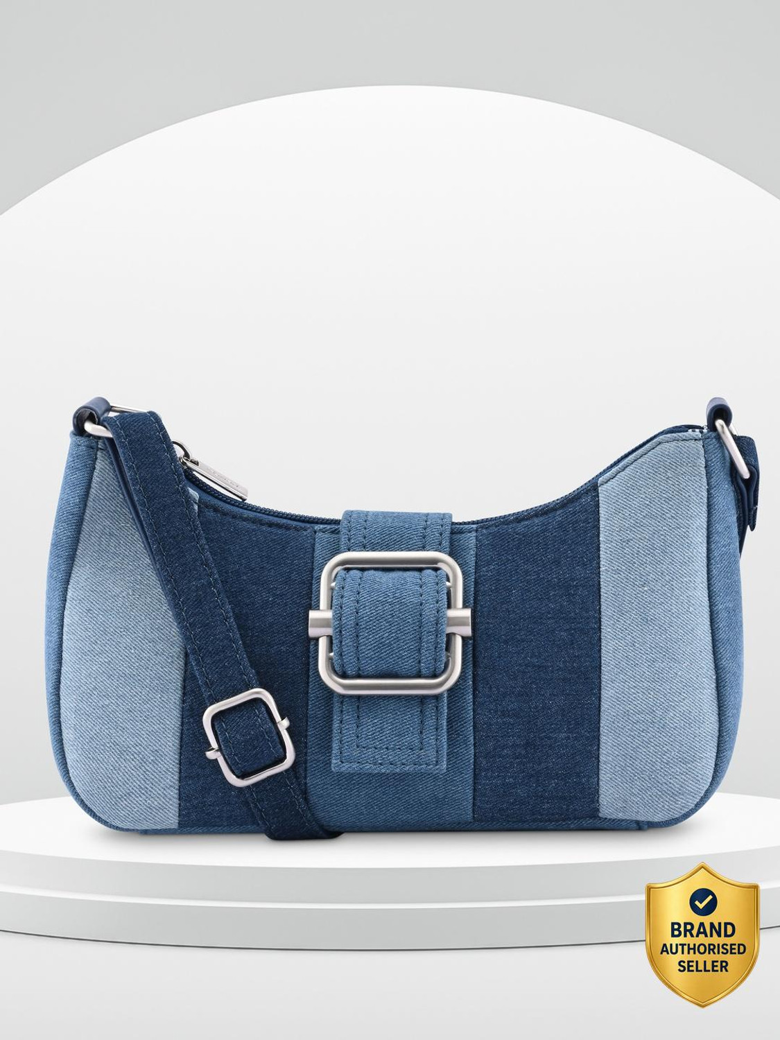 Image of Fastrack Women Blue Sling Bag