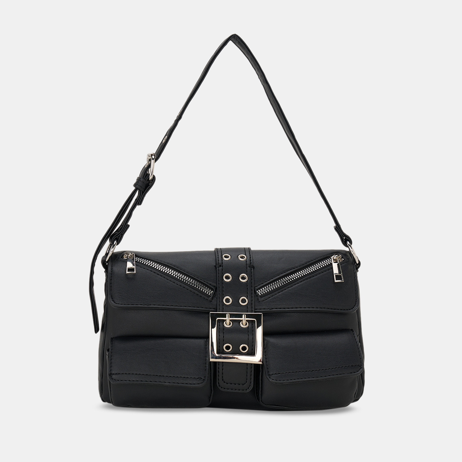 Image of Forever Glam By Pantaloons Black Sling Bag Sling Bag