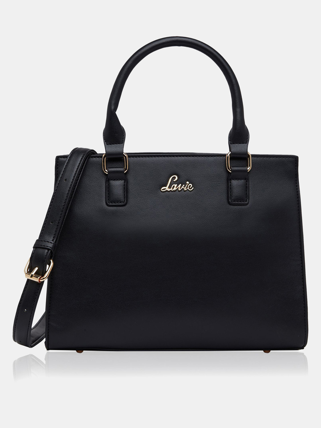 Image of LAVIE Women Black Satchel