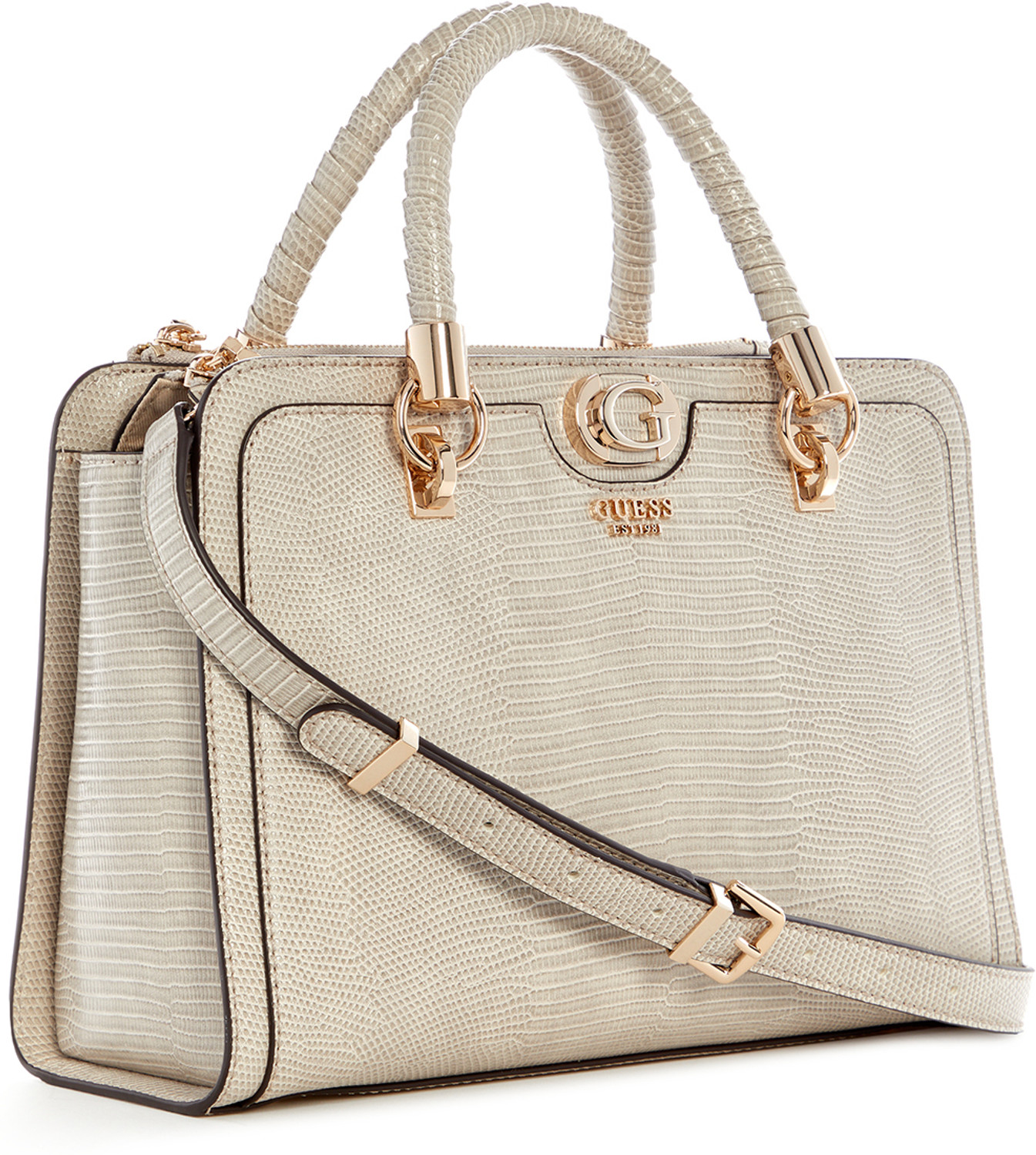 Image of GUESS Women Grey Satchel