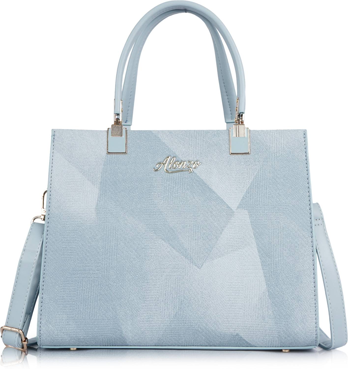 ALONZO Women Blue Handbag