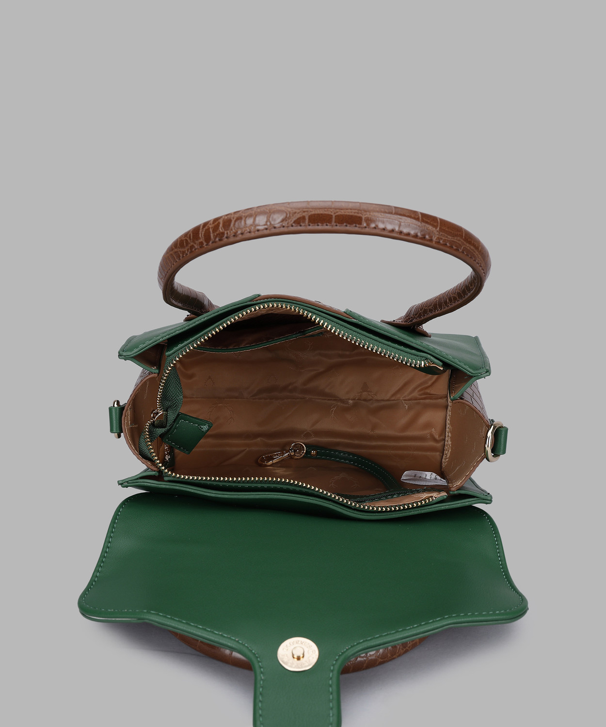 Image of Allen Solly Women Green Satchel
