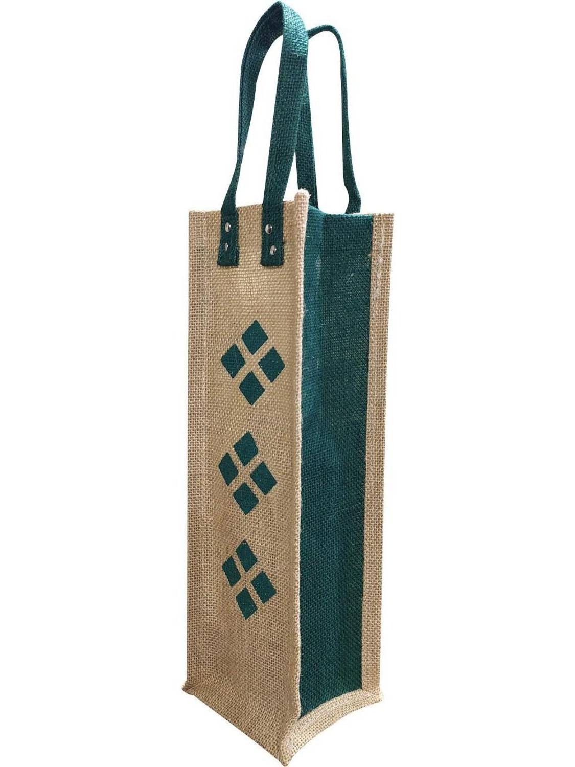 A&A Bag Men & Women Green Bottle Bag