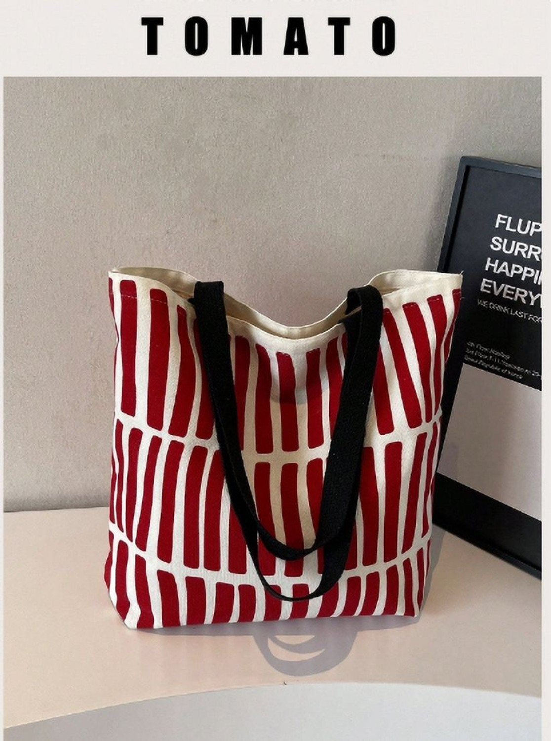 Image of THE SACK CO Women Red Tote