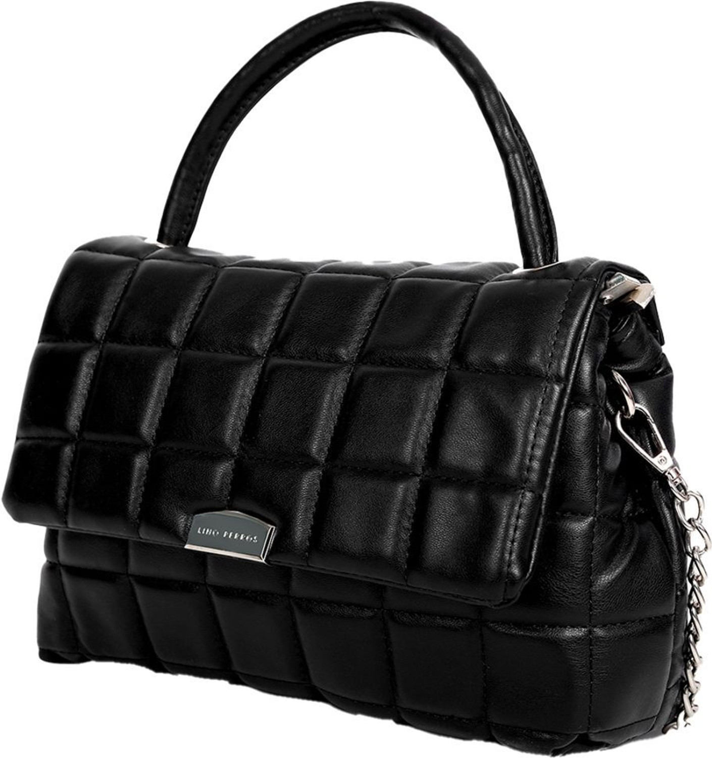 Image of LINO PERROS Women Black Shoulder Bag