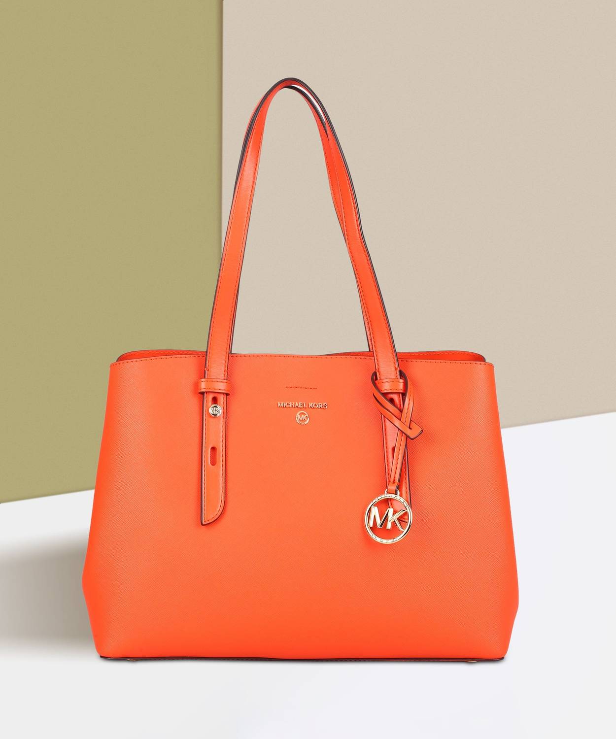 Buy MICHAEL KORS Women Orange Shoulder Bag Orange Online @ Best 