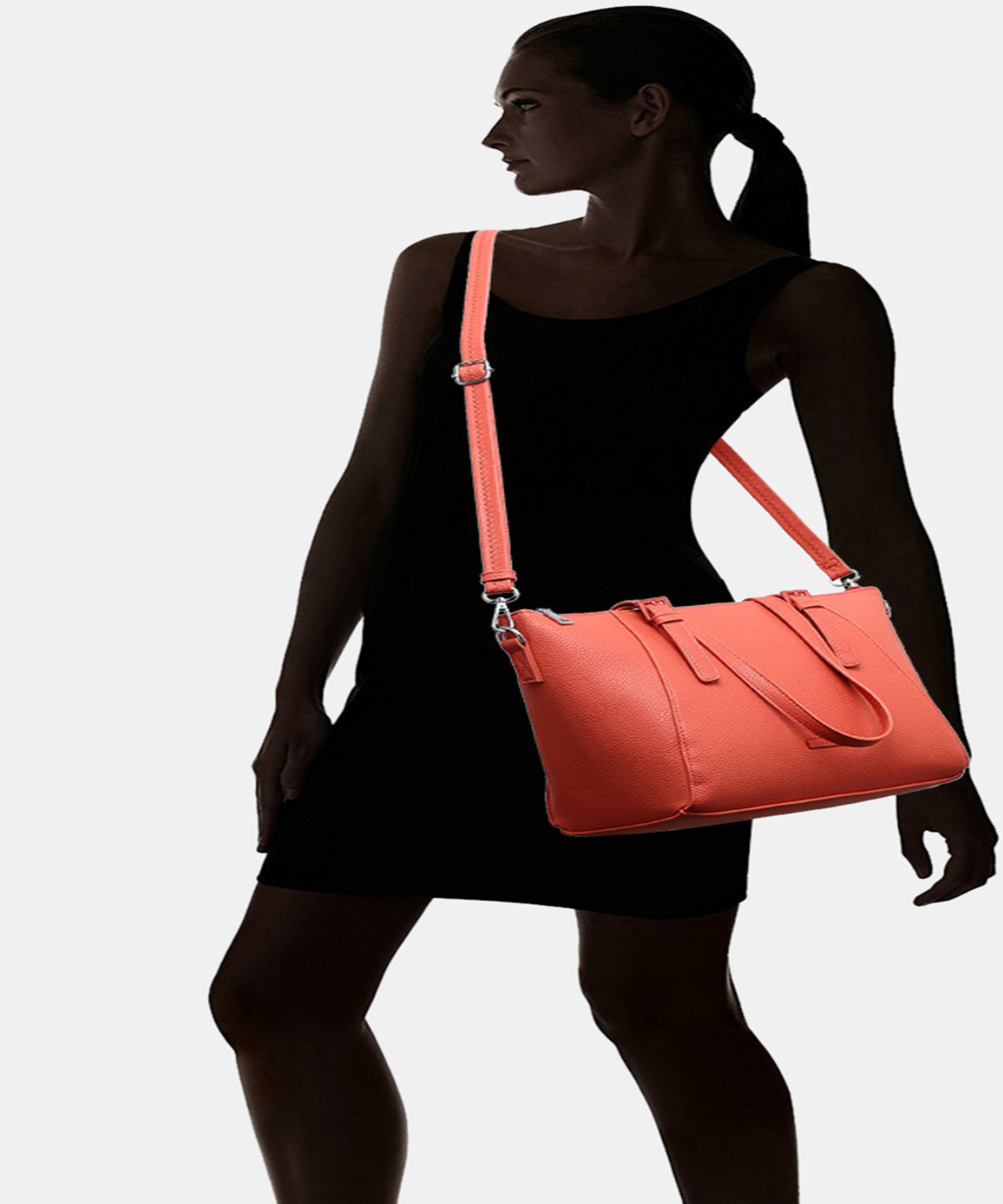 Image of Caprese Women Orange Messenger Bag