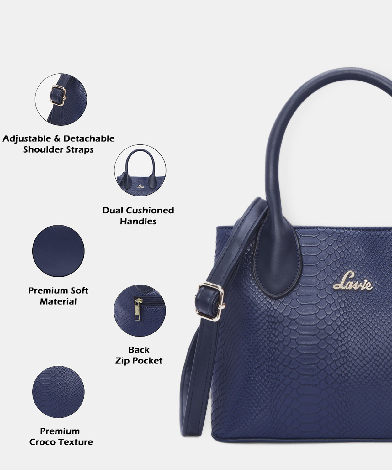 Image of LAVIE Women Blue Handbag