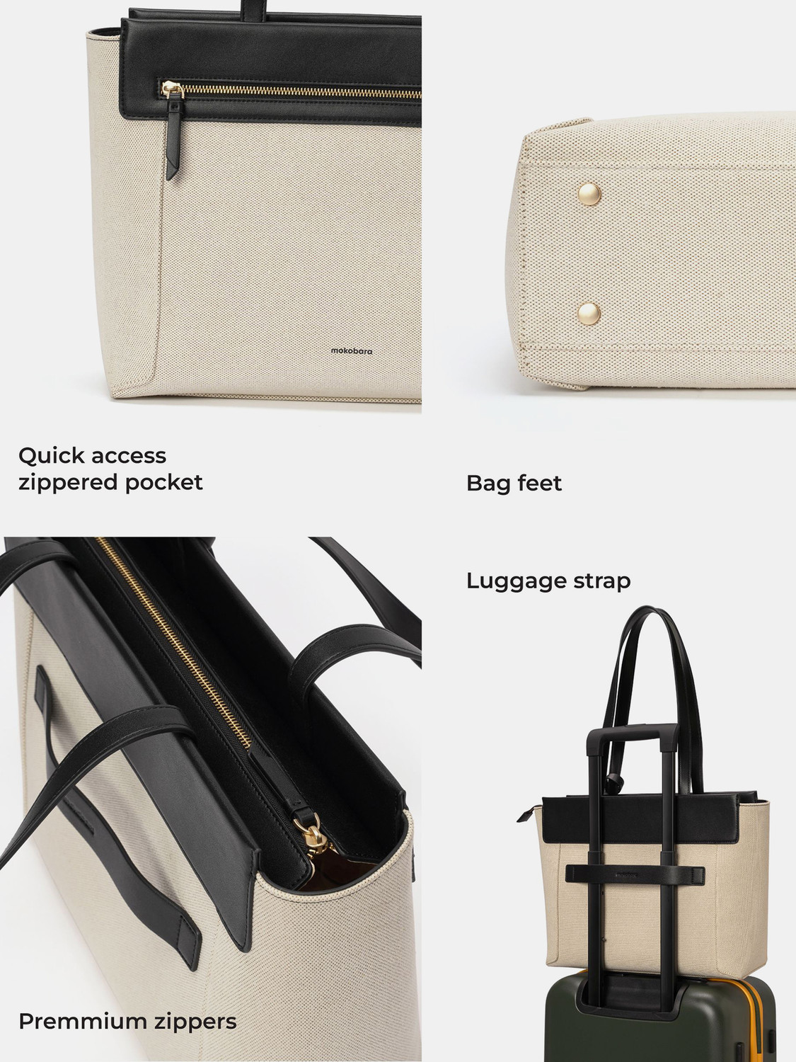 Image of Mokobara Women Multicolor Tote