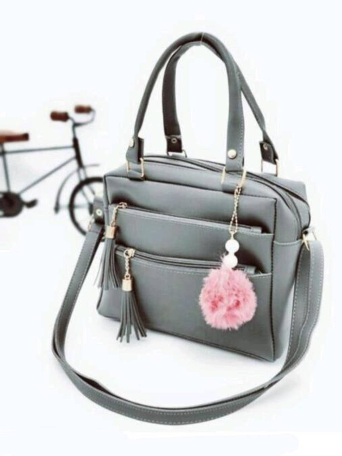 Aakashi Girls Grey Sling Bag