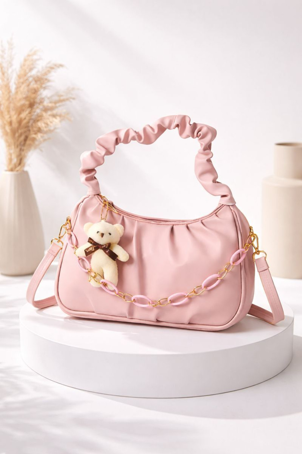 Image of Style-Carry Girls Pink Sling Bag