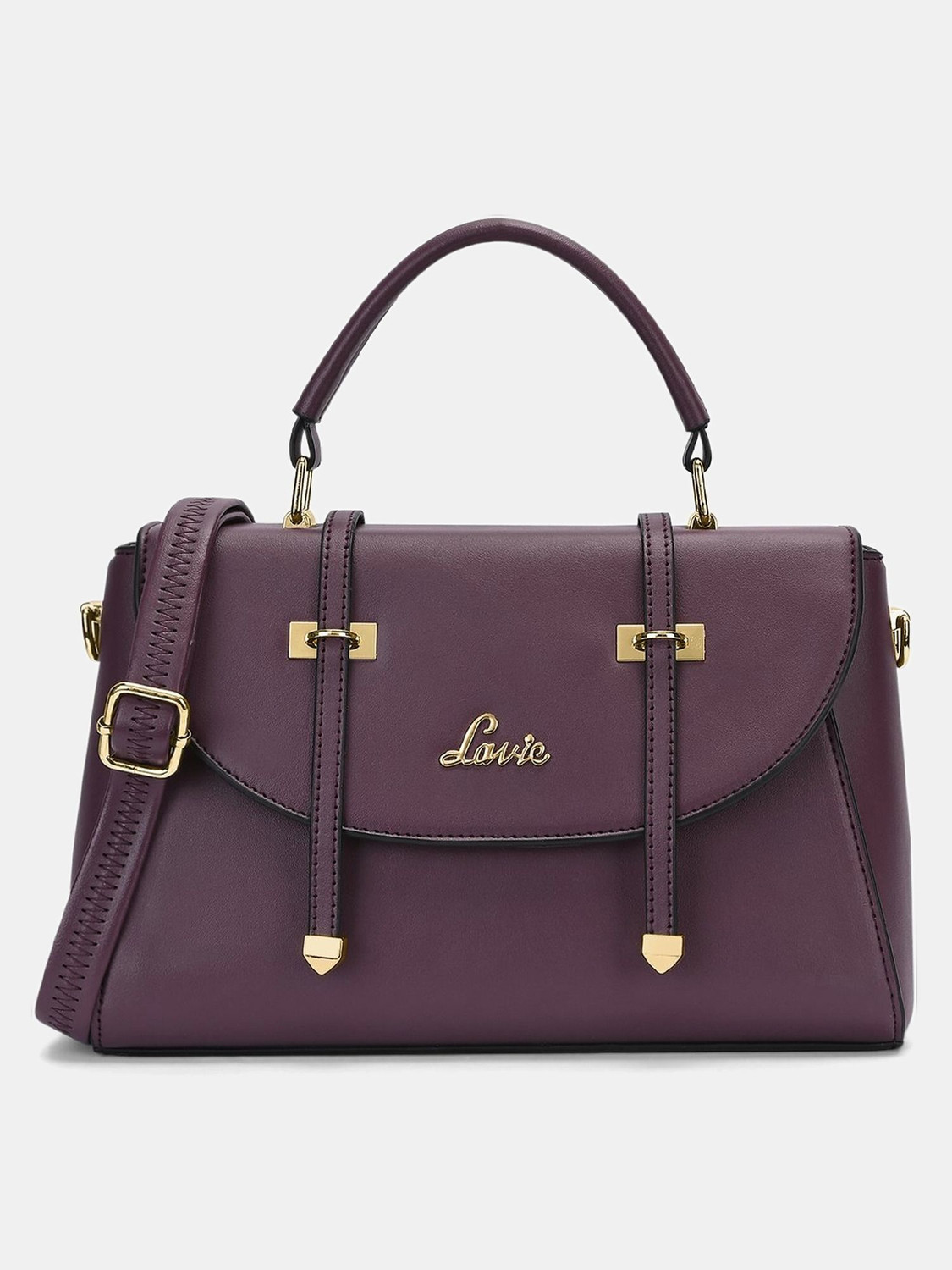 Image of LAVIE Women Maroon Satchel