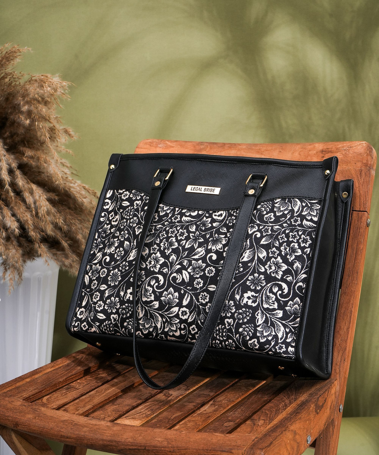 LEGAL BRIBE Women Black Tote