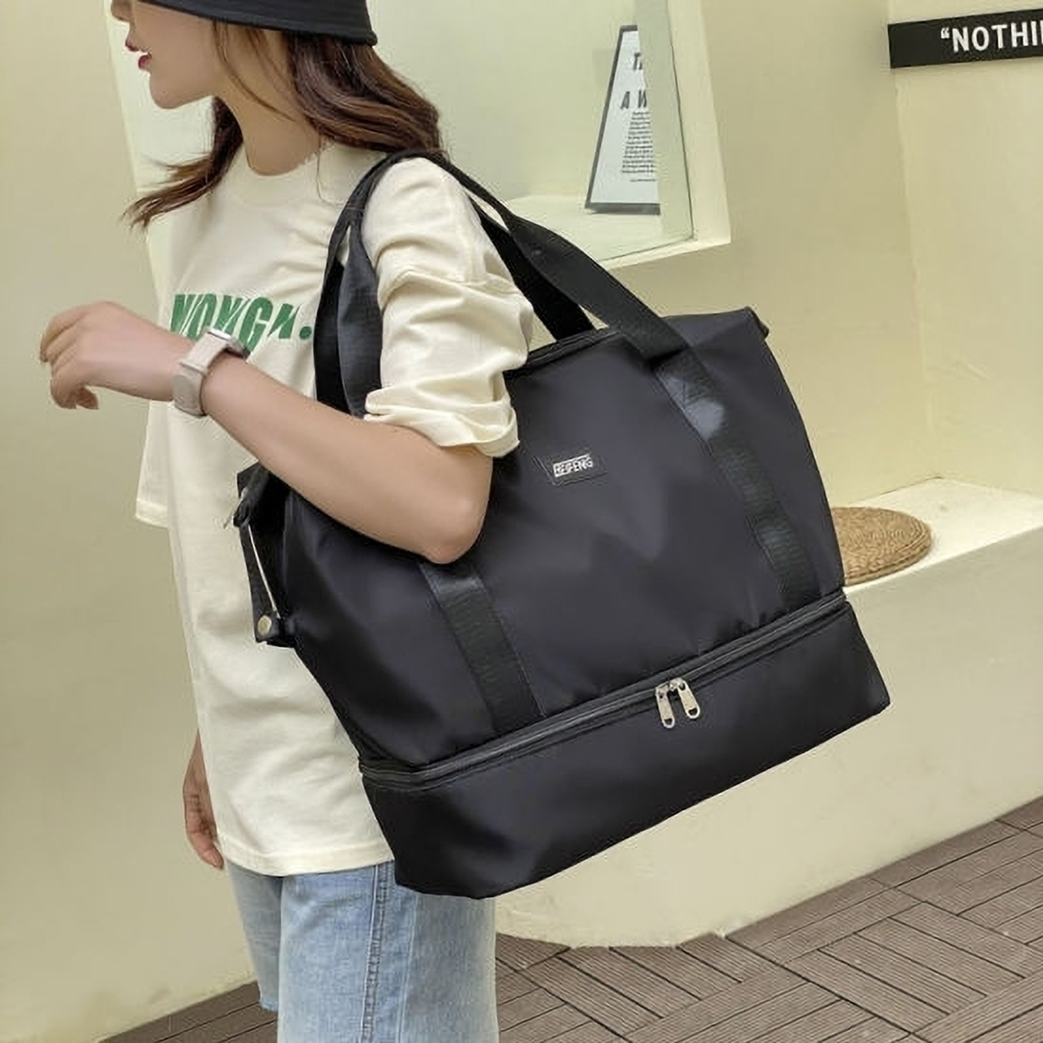 Image of lamat Women Black Shoulder Bag