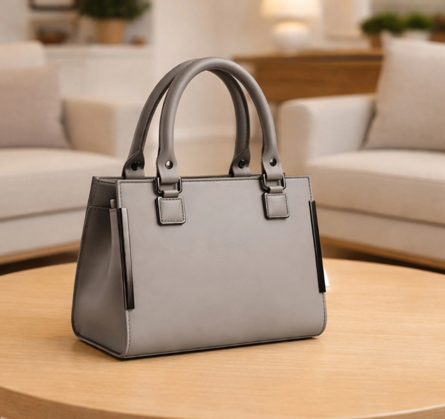 Image of Apro Women Grey Hand-held Bag