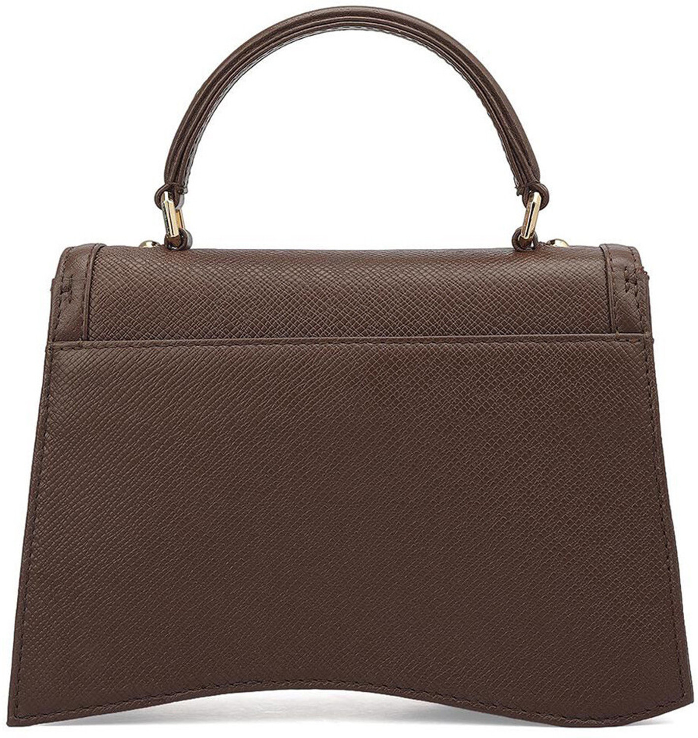 Image of Da Milano Women Brown Hand-held Bag