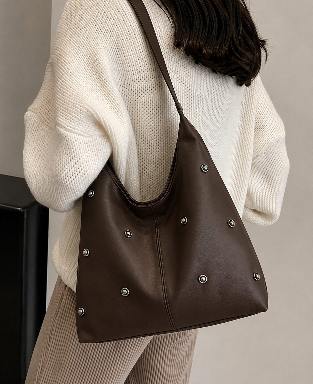 Image of BUBBLING Women Brown Tote