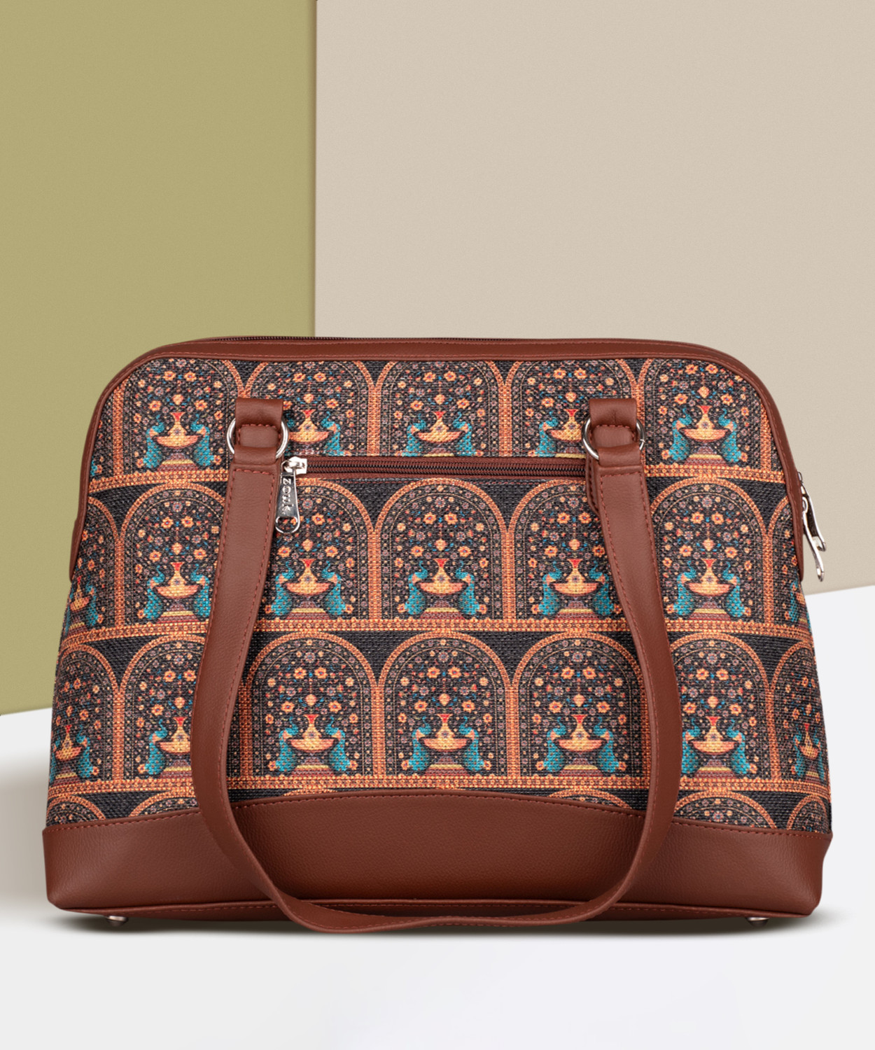 Image of ZOUK Women Multicolor Hand-held Bag