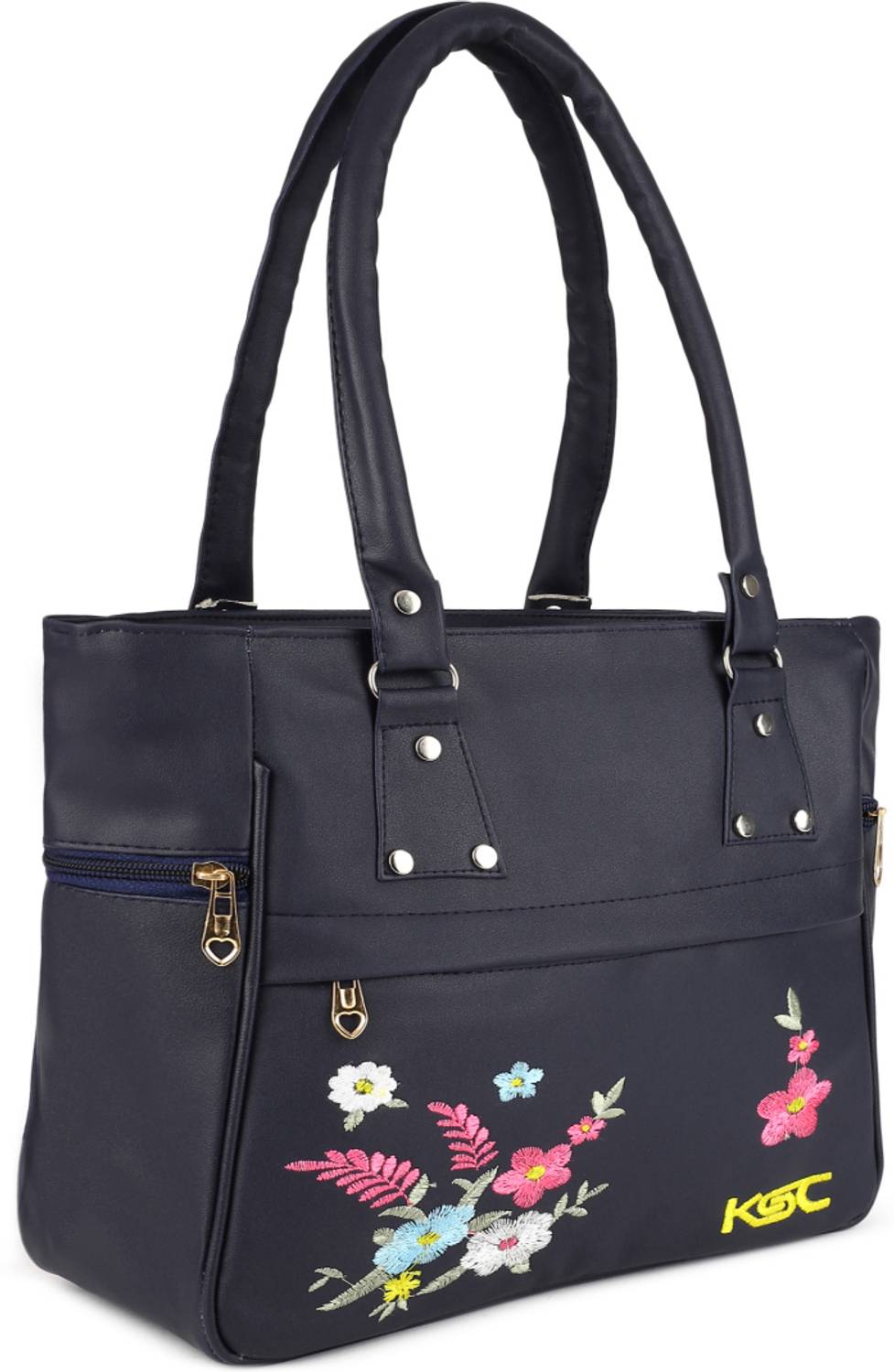 Khatushyam Collection Women Blue Hand-held Bag - Image 1