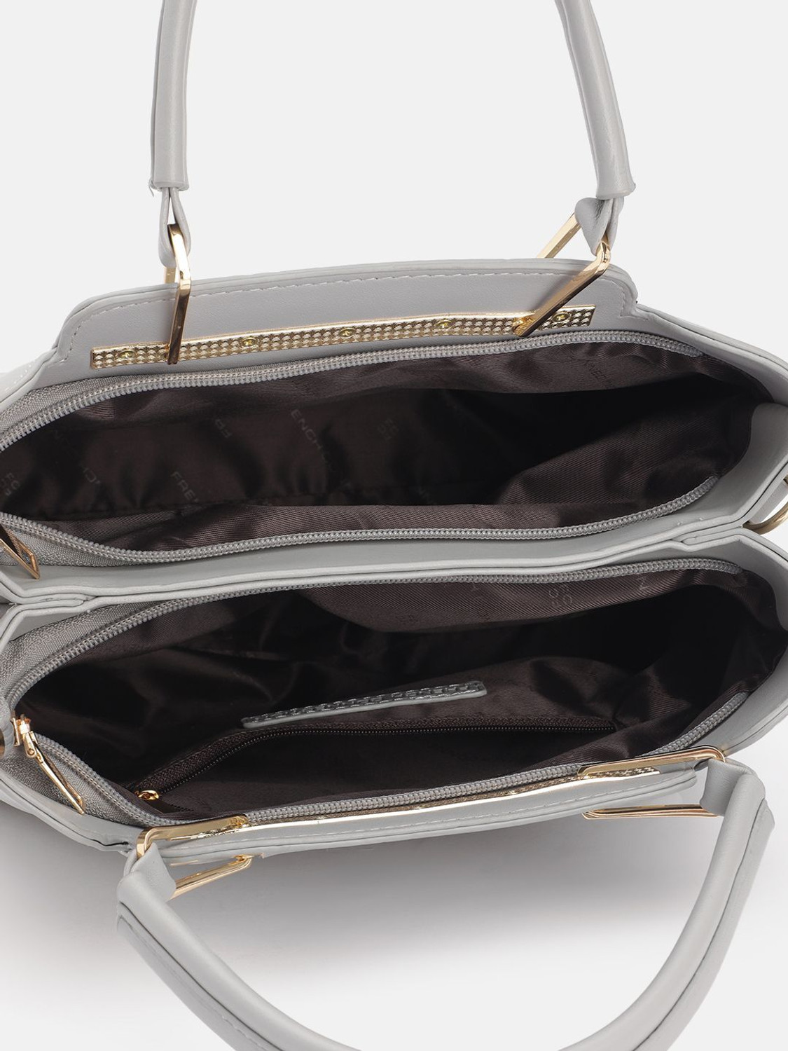 Image of French Connection Women Grey Hand-held Bag
