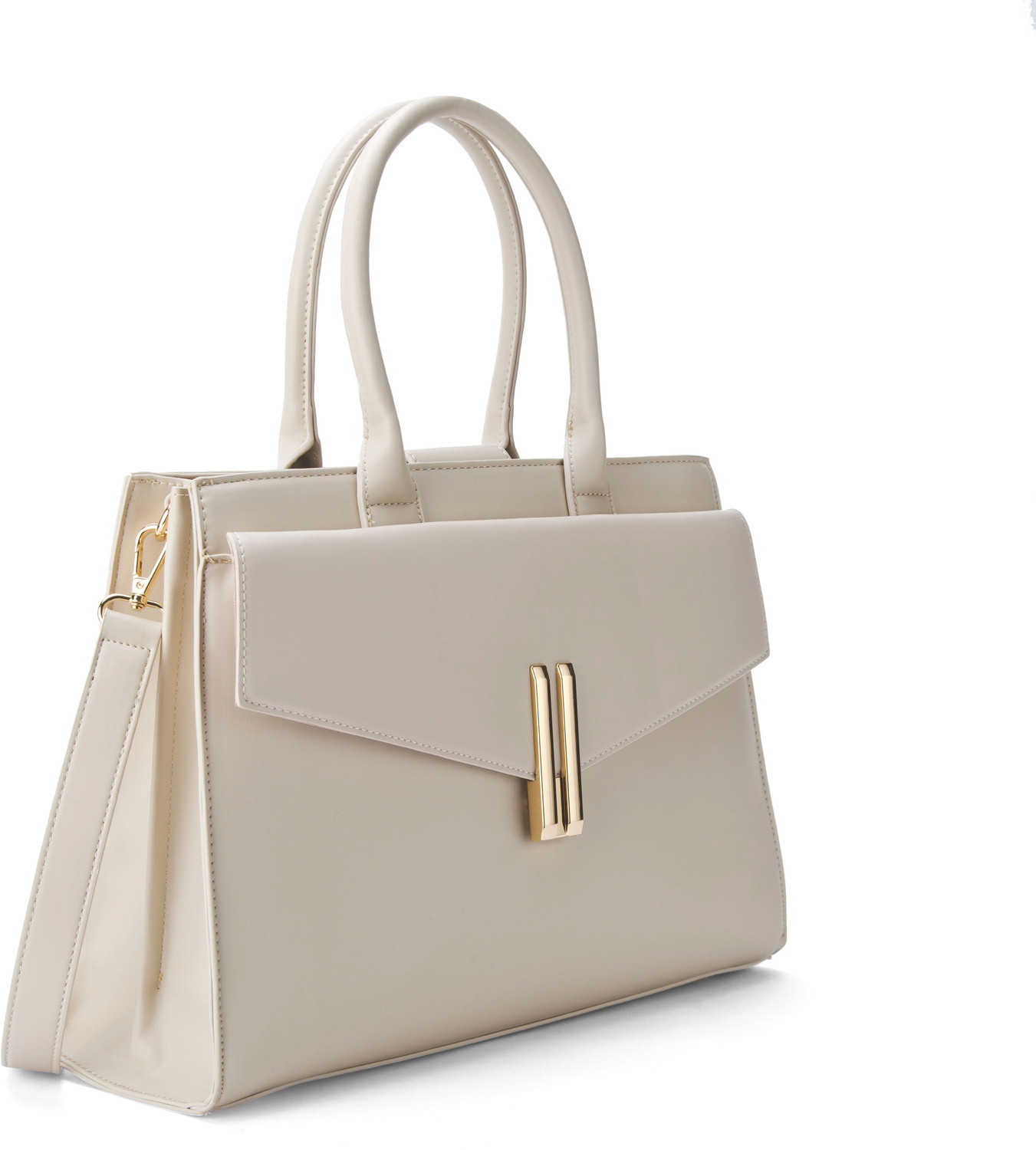 Image of LINO PERROS Women Beige Satchel