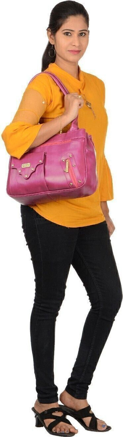 Image of taschen Women Pink Shoulder Bag