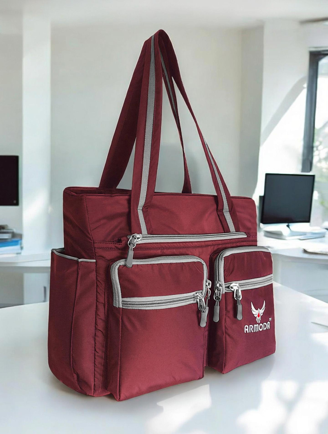 Image of ARMODA Women Maroon Shoulder Bag