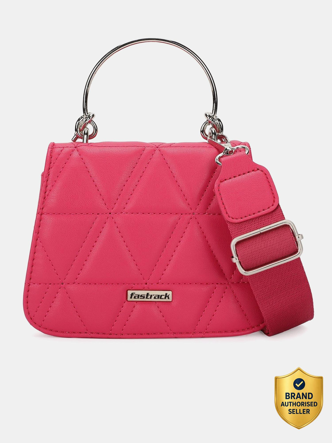 Image of Fastrack Women Pink Sling Bag
