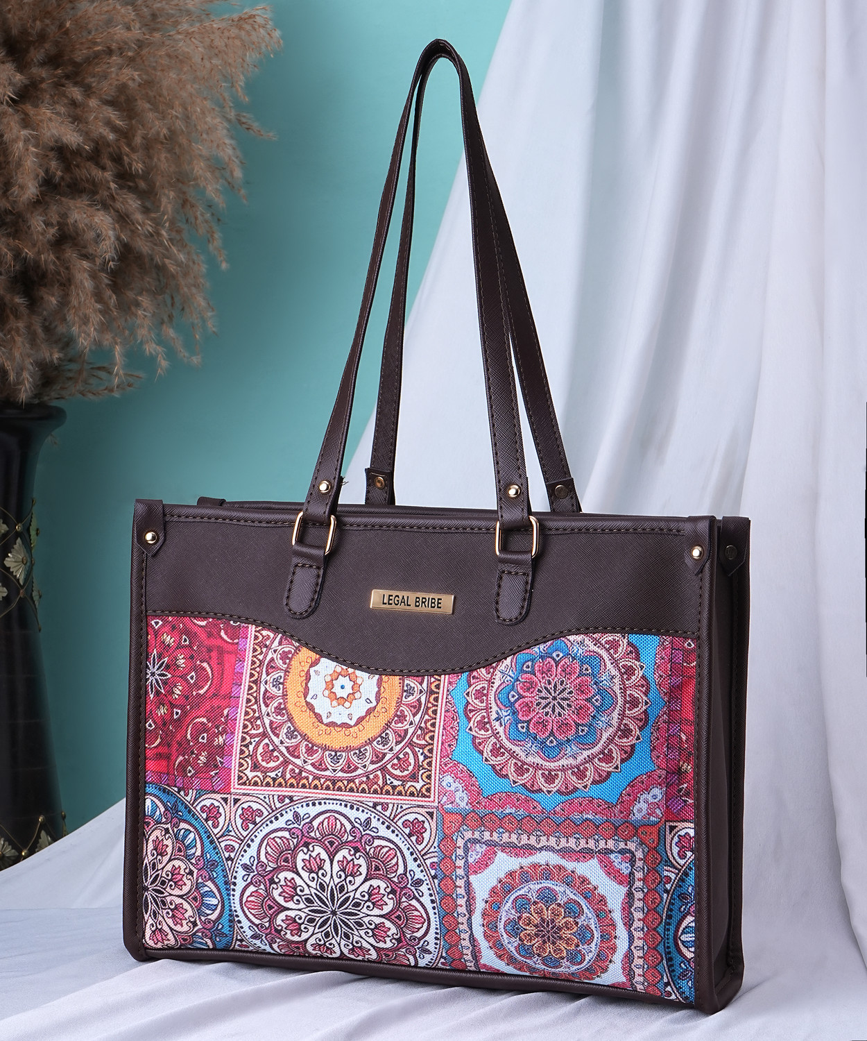 Image of LEGAL BRIBE Women Multicolor Tote