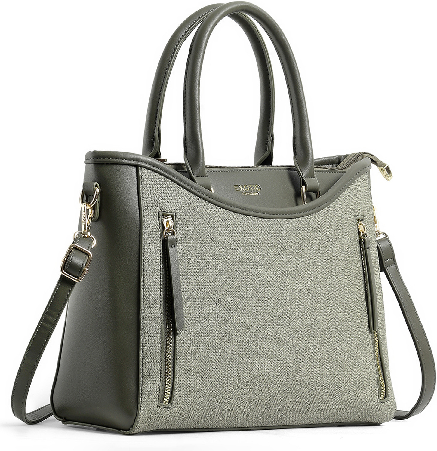 Image of Exotic Women Green Messenger Bag