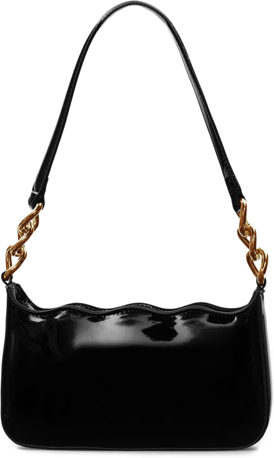 Image of Miraggio Women Black Shoulder Bag