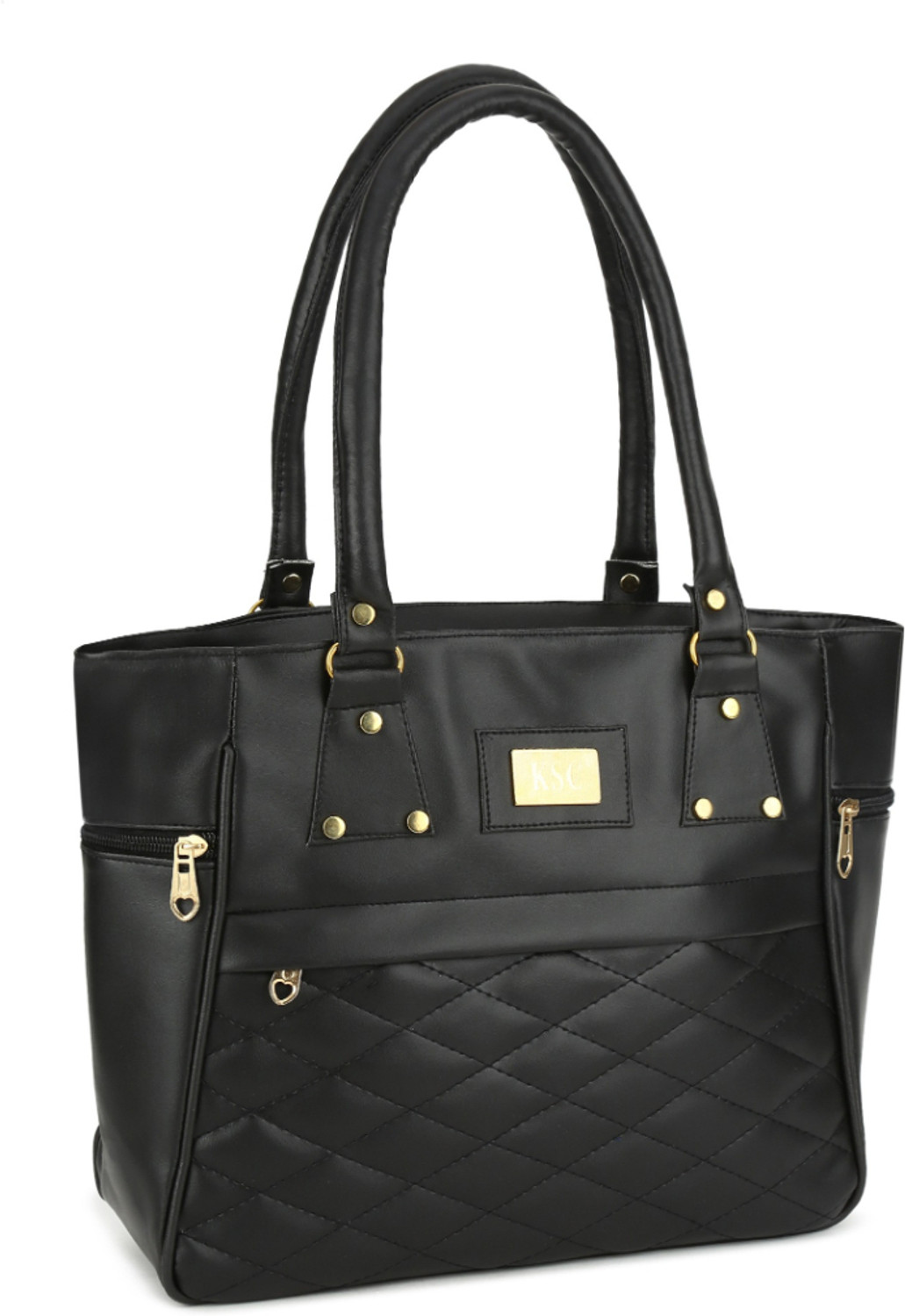 Image of khatushyam collection Women Black Hand-held Bag